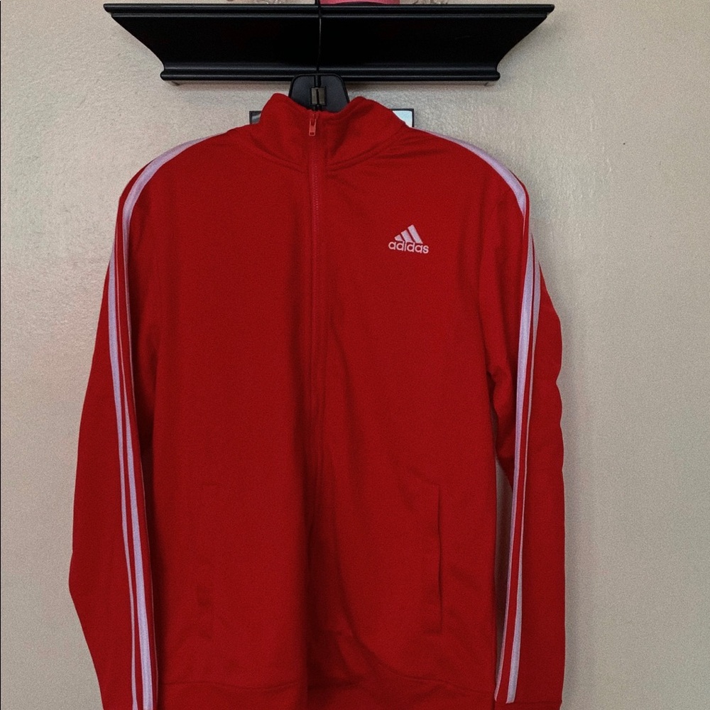 Adidas Track jacket.